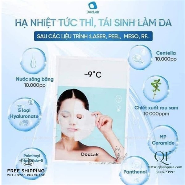 DOCLAB - DEAL 1 tặng 1 - Mask Băng Tan - 5ea