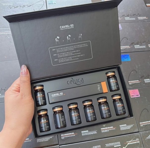 CELUCA CAVIEL-5 CAVIAR STEM CELL AMPOULE - Tế bào Gốc Trứng Cá Tầm
