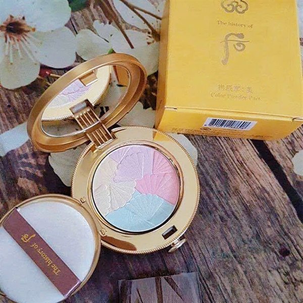 Phấn phủ ngũ sắc Whoo color Powder pact - EXP 202812
