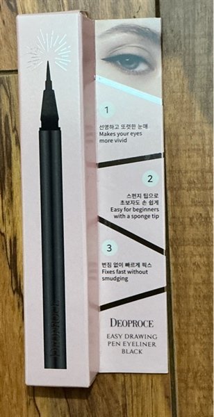 NONE 1 - Kẻ Mắt Eyeliner Deoproce Đen