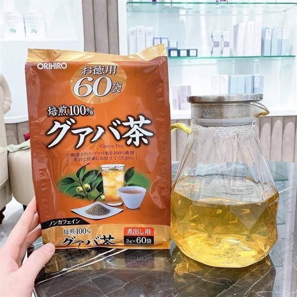 TRÀ ỔI ORIHIRO HỖ TRỢ GIẢM CÂN - 60 gói - Japan - EXP 202704