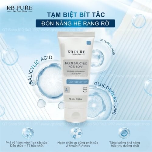 KB PURE - SALICYLIC ACID SOAP 75 ml - Special Edition