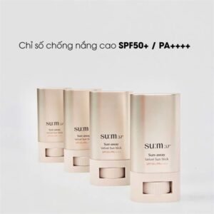 SUM37 - Thanh Lăn Chống Nắng Sum Sun-away Velvet Sun Stick - LẺ 1 Thanh 18g - EXP 202806