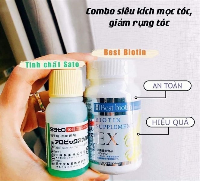 Viên uống Mọc Tóc Biotin - Japan - Date 10/2027