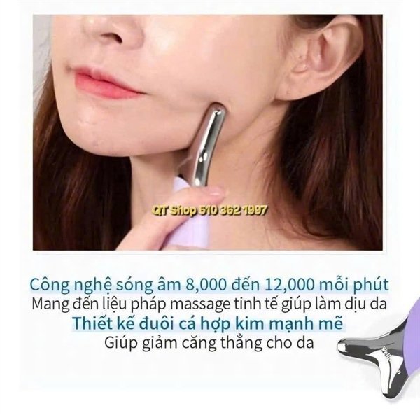 Máy Rửa Mặt Con Cá - Màu Tím
