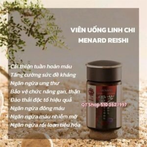 NONE - Nấm Linh Chi Menard - 100 Viên - Japan - EXP 20270327