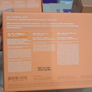 SULWHASOO - Set Truyền Trắng Lumiwise Brightening Ampoule Serum