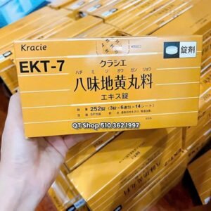 a542d7f391634fb888b4965ae517ef2b Viên uống bổ thận EKT-7 Kracie Hachimi - 252 viên - Japan - EXP 202710