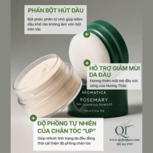 Phấn Gội Khô Aromatica Rosemary