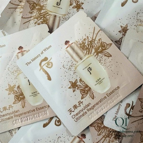 a72143b8f8dc432b812794eebcec23d3 THE WHOO - Hoayul Essence Sample 120 gói - 45$ - EXP 202803