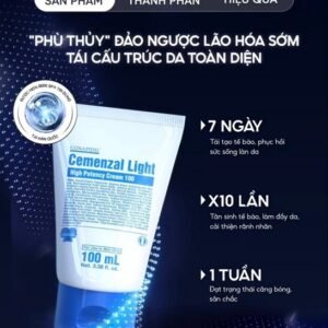 Pharmesthetics - Kem Dưỡng Tái Cấu Trúc - Tái Định Vị Ban Ngày Cemenzal Light 100ml - EXP 202808