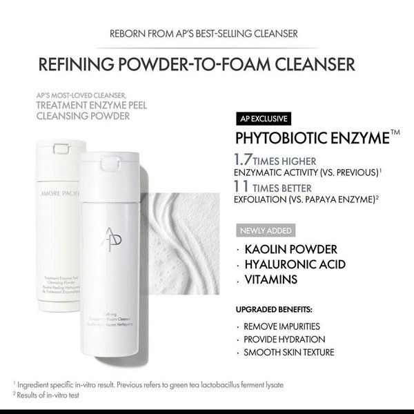 a7d3292279e94f2cb7f86efffe126dc4 AMORE AP - COMBO 5 Sample SRM Bột Refining Powder-to-Foam Cleanser