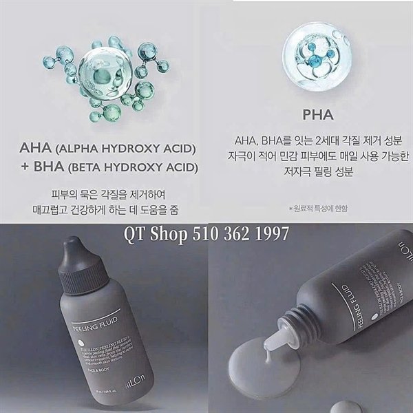 a81e127898604a428668e490414b4d0c THE ILLON - Peeling Fluid - Serum Peel Trị Mụn Ẩn - 50ml