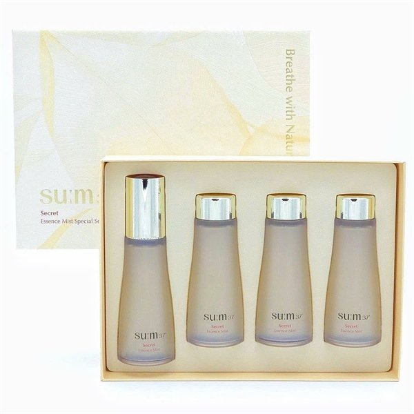 SUM37 - Set Xịt Khoáng Sum Vàng - 1 tặng 3 - 60ml x 4