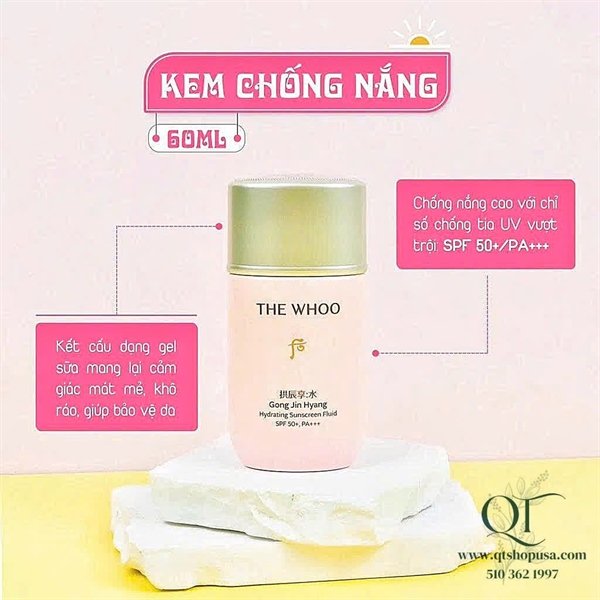 Set KCN Whoo Hồng - 48$ - 60ml + 4mini x13ml