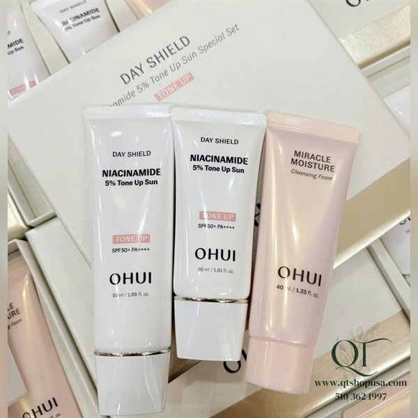 KCN Ohui Niacinamide 5% Tone Up - 50ml + 30ml