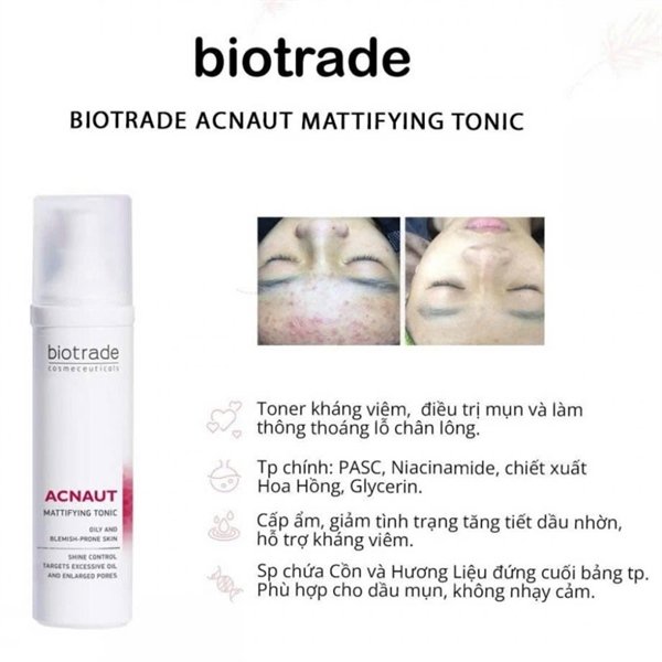 BIOTR - Toner - Da Mụn / Oily Skin - Acnaut Tonic