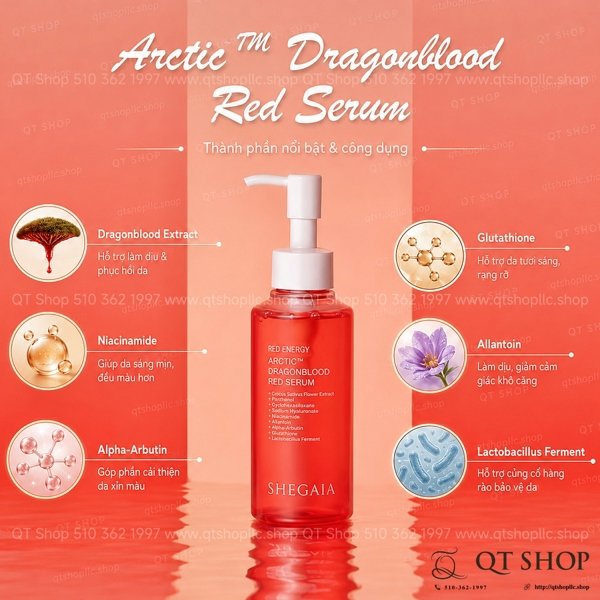 SHEGAIA - @ - Serum Huyết Rồng Dragonblood Red Serum - 150ml