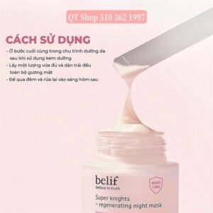Mask Ngủ - Mặt Nạ Ngủ Belif - Màu Hồng - Chống lão hóa EXP 20270411