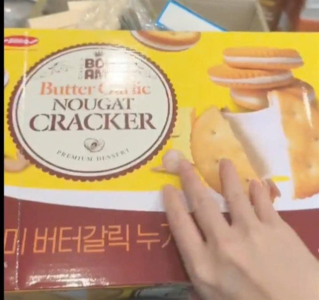 Bánh Quy Bơ Tỏi - NỬA HỘP - 25 cái - LIMIT 1
