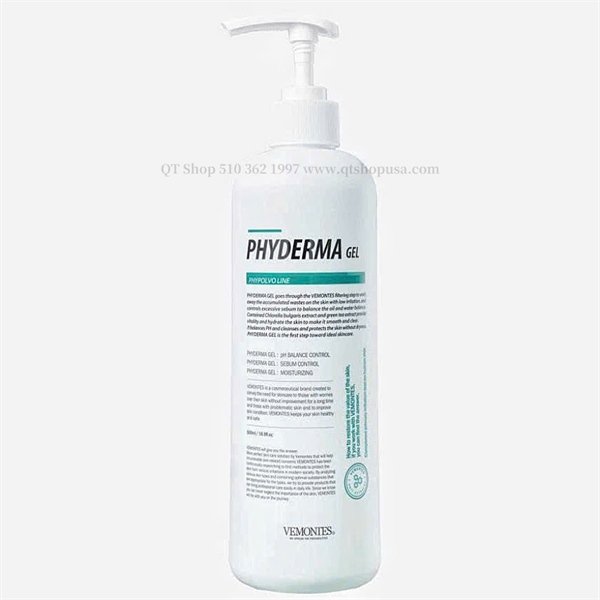 af11b1a2ca1d4afaa22b02e1f22e18d9 SRM Gel trị mụn Vemontes Phyderma - 500 ml - Date 07/2027
