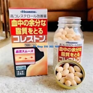 Viên giảm mỡ máu Cholesterol Hisamitsu 168 viên - Japan - EXP 202701