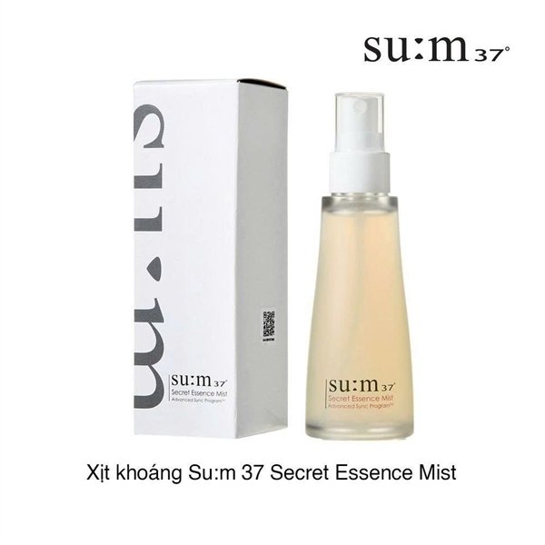 SUM37 - Xịt Khoáng Sum Vàng Secret Essence Mist - Lẻ 60ml