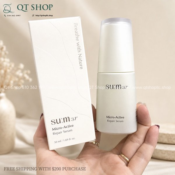 SUM37 - Tinh Chất Micro-Active Repair Serum Trắng - 50ml - EXP 202704