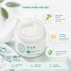 Kem Dưỡng Rau Má cho da Mụn Japan - 50g
