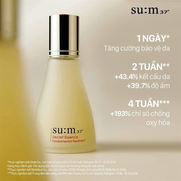 b4d4d4d2465f479d9fd953ac5aa46749 SUM37 - Nước Thần Sum 45ml - Tách Sét KHÔNG VỎ - EXP 202804