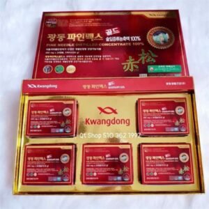 Tinh Dầu Thông Đỏ Kwangdong - 120 viên - BỎ HỘP - 5 hộp nhỏ