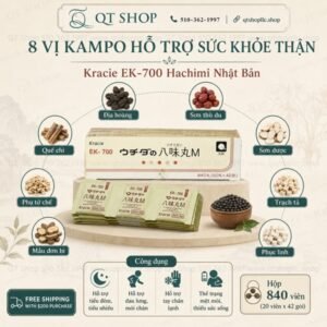 Viên uống bổ thận EKT-700 Kracie - 840 viên - Japan - exp 203010