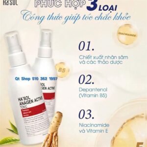Xịt Tóc Tonic Ha'Sol - 100ml