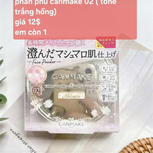 Phấn phủ canmake 02
