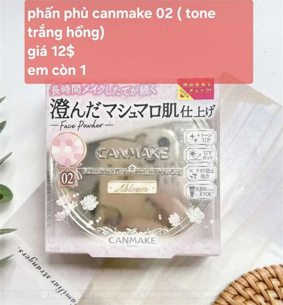 Phấn phủ canmake 02