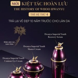 THE WHOO - Hoàn Lưu Cao Set Tinh Chất HLC - 550$