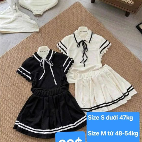 Set váy áo thun - KHÔNG CÓ HÀNG