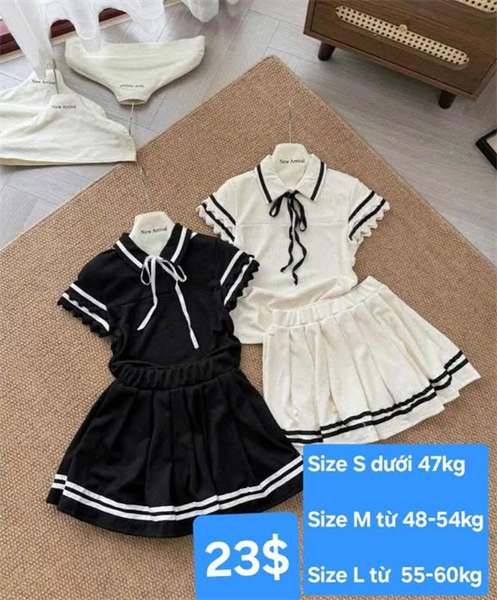 Set váy áo thun - KHÔNG CÓ HÀNG