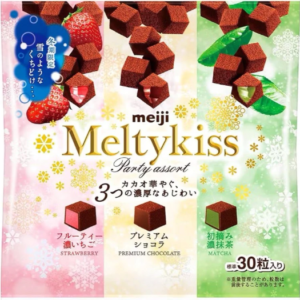 Socola tươi Meiji Meltykiss JP - mix 3 vị - 30 viên - EXP 202610