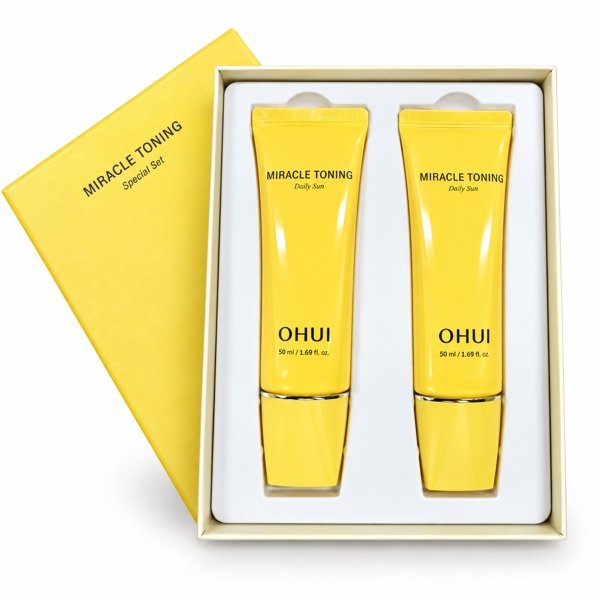 OHUI - Set KCN Ohui Vàng Miracle Toning - 50ml x 2ea