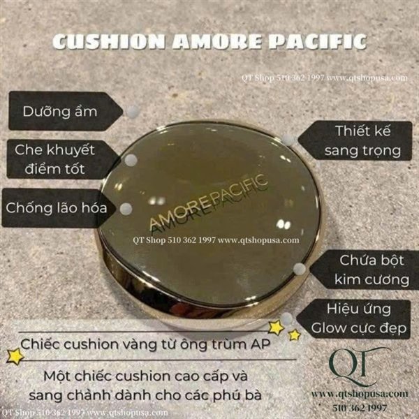 Phấn Cushion Amore - tặng 2 lõi - Tông #23 Code Hãng 21W1