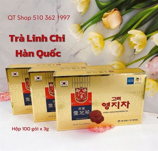 *LM 1* - Trà Linh Chi Hàn Quốc- 100 gói - EXP 202809