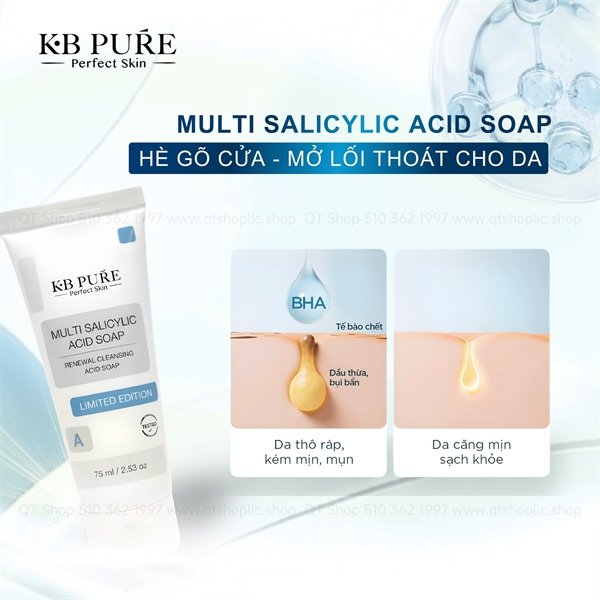 be6fc9d4dad8451dac575f7b64bc57bc KB PURE - SALICYLIC ACID SOAP 75 ml - Special Edition