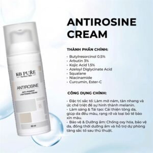 KB Pure - Kem Khử Nám Chuyên Sâu Antirosine