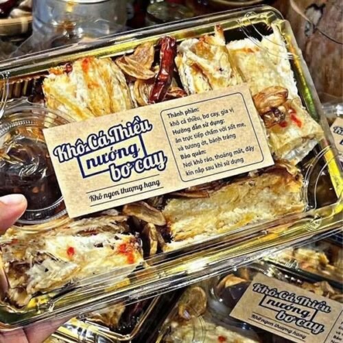 c1814c1c0a6a4563bbef5fd40ff70bbe Khô Cá Thiều Nướng Bơ Cay - 300 gr