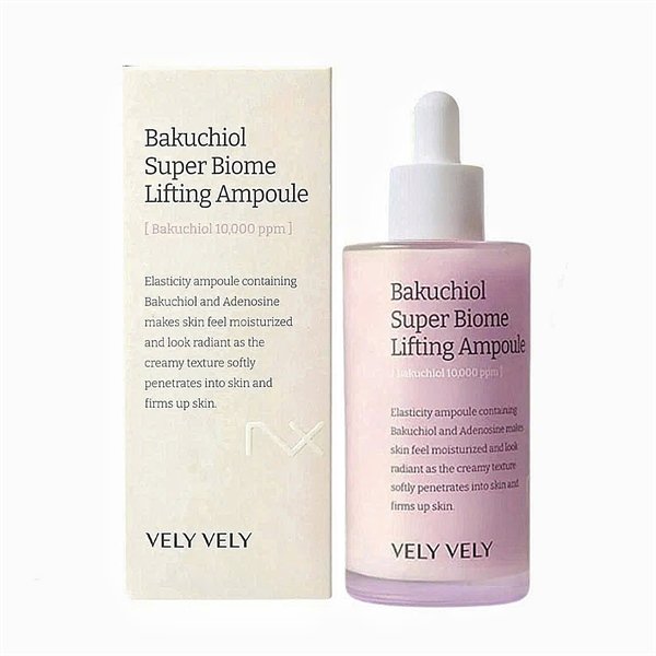 VELY VELY - Serum Bakuchiol Super Biome Lifting Ampoule 100ml - EXP 20280318