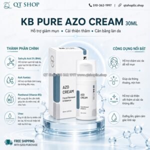 c3905a90c45c410aa481bf0ab6afd170 KB Pure - Kem Mụn Azo Cream 30ml - 84$