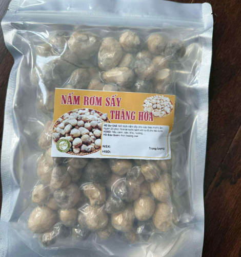 Nấm rơm sấy thăng hoa - 100gr - LIMIT 1 KHÁCH 2 BỊCH