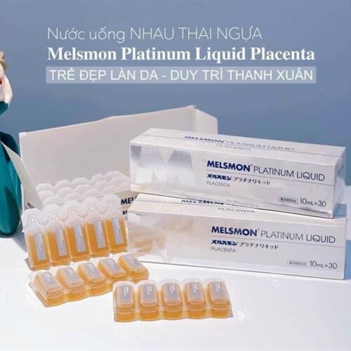 Nhau Thai Ngựa Melsmon - Japan - 30 ống - EXP 202704