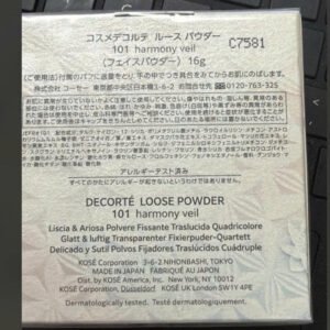 DECORTE - Phấn Phủ Loose Powder - Tone #101 Harmony Veil - 16g
